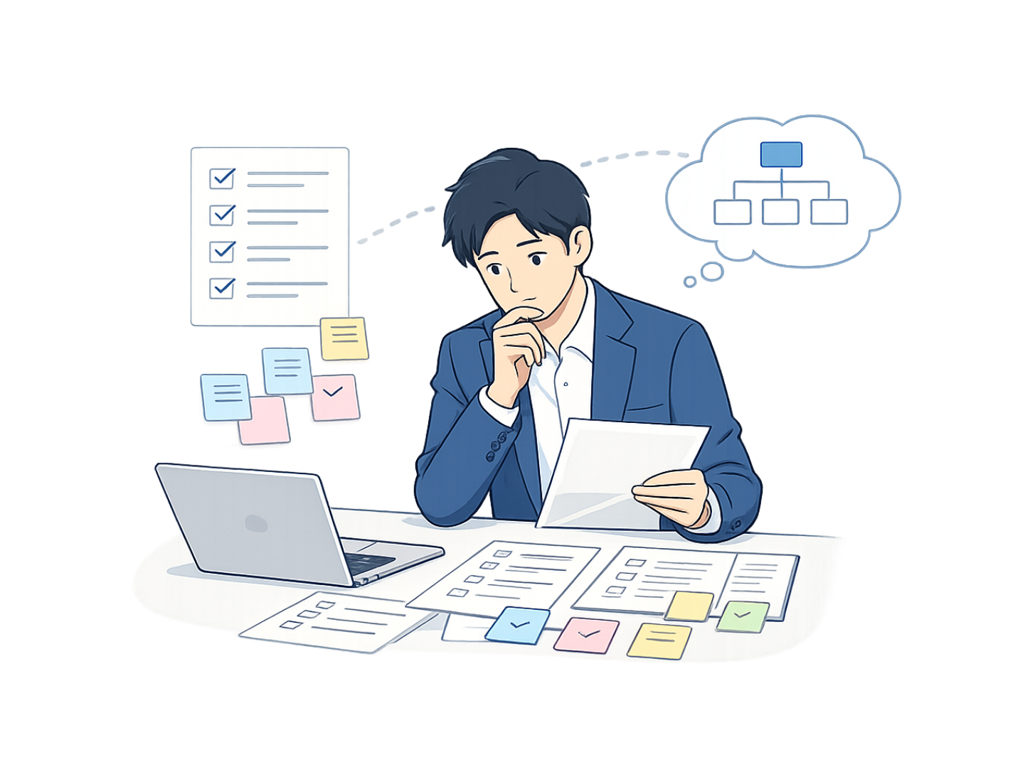 必要な業務をどう切り出せばいいのか分からない